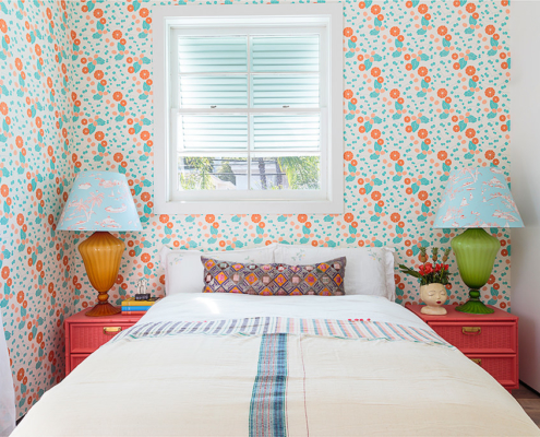 Touch Interiors citrus inspired Mexican bedroom